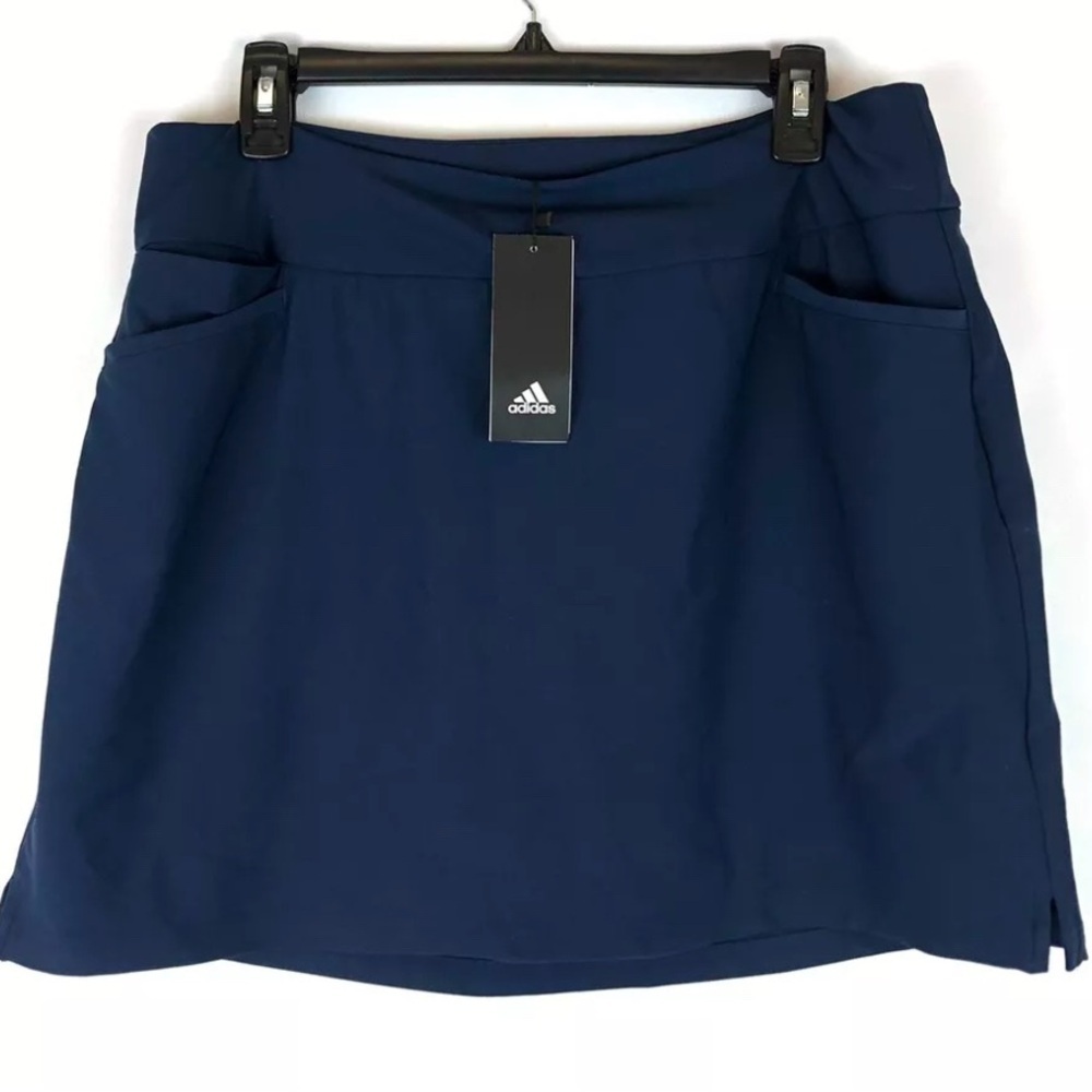 Adidas Women’s Blue Woven Golf Skort, Activewear, Size L